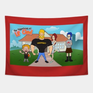 Lil' Chad Family Assemble Tapestry