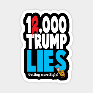 12,000 lies Magnet