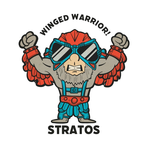 Adorable Stratos He Man Toy 1980 by Chris Nixt