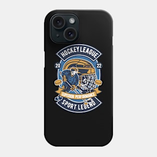 Hockey League, Vintage Retro Classic Phone Case