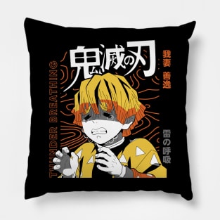 zenitsu - thunder breathing Pillow