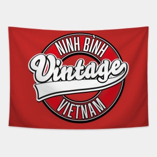 Ninh Bình vietnam retro logo Tapestry