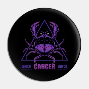 Zodiac Cancer Pin