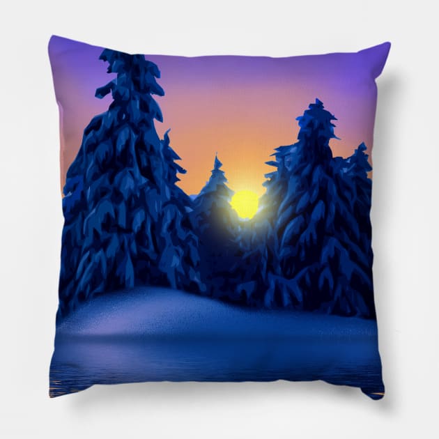 ilustration Pillow by talisma