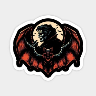 Dracula's Bat Magnet