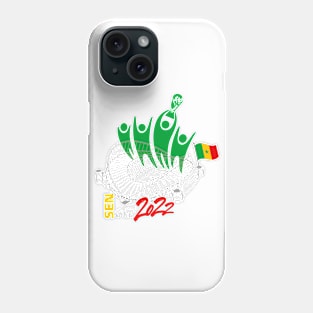 Senegal World Cup Soccer 2022 Phone Case