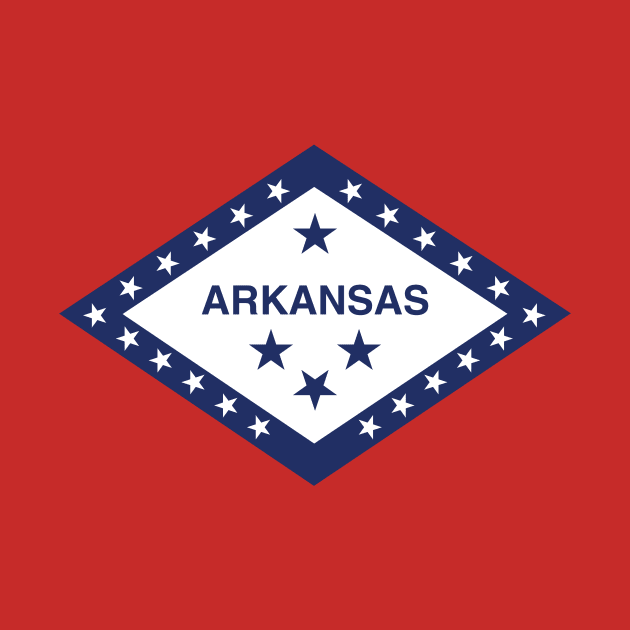 Arkansas State Flag by Rebus28