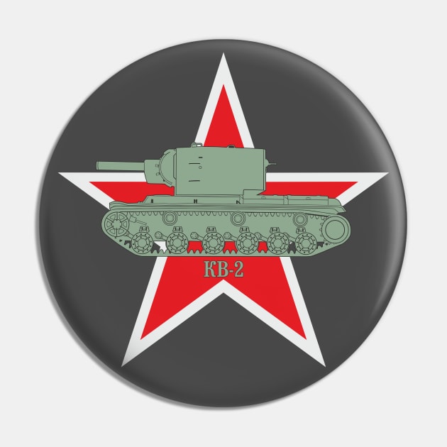 Heavy tank KV-2 Pin by FAawRay