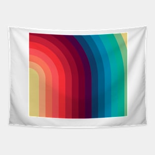 Retro style colors Tapestry