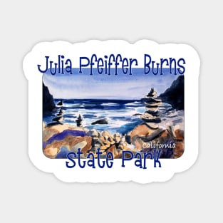 Julia Pfeiffer Burns State Park, California Magnet