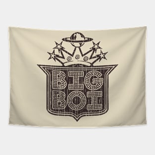 Retro Big Boi - Brown pencil Tapestry