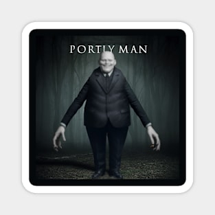 Portly Man Magnet