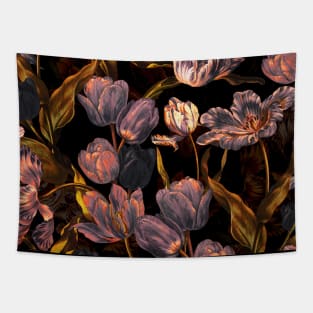 Magic Tulips Pattern II Tapestry