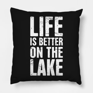 Life Is Better on The Lake – Boat Captain Pillow