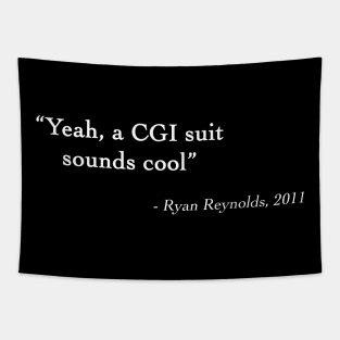 Ryan Reynolds Quote Tapestry