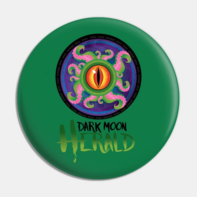 Darkmoon Herald Shirt Logo Pin by DarkmoonHerald