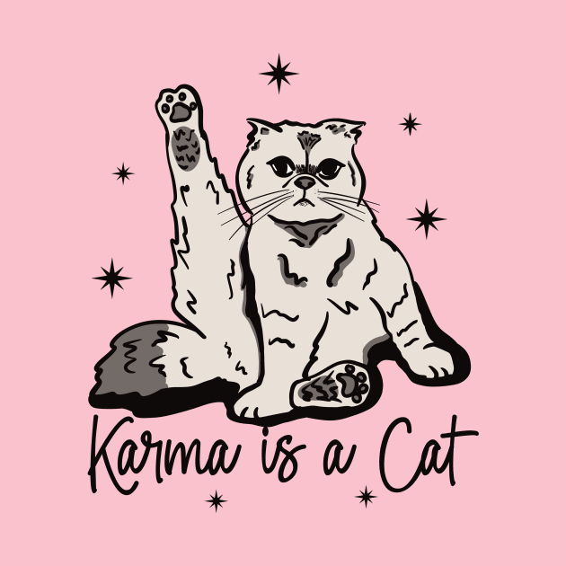 Karma is a Cat with Stars by Midnight Pixels