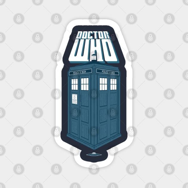 Doctor Who TARDIS Magnet by TomRyansStudio