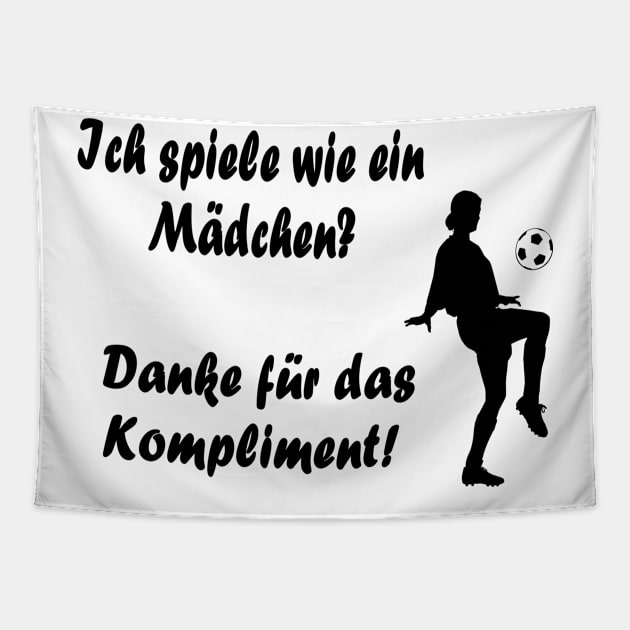 Ich spiele wie ein Mädchen? Danke! Tapestry by NT85