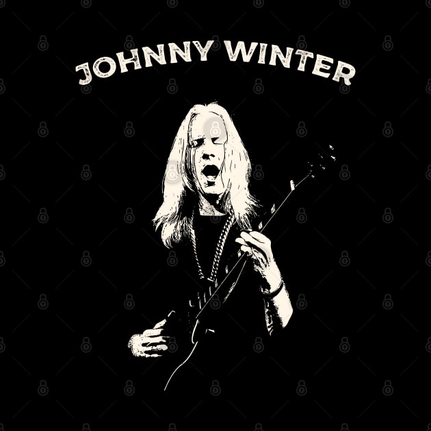 Johnny Winter by Yopi