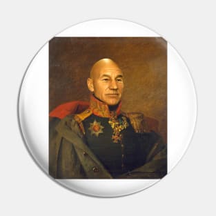 Sir Patrick Stewart OBE - replaceface Pin