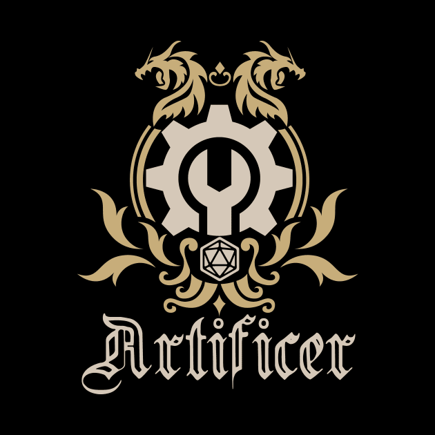 D&D Artificer Simple Class Emblem by Sunburst