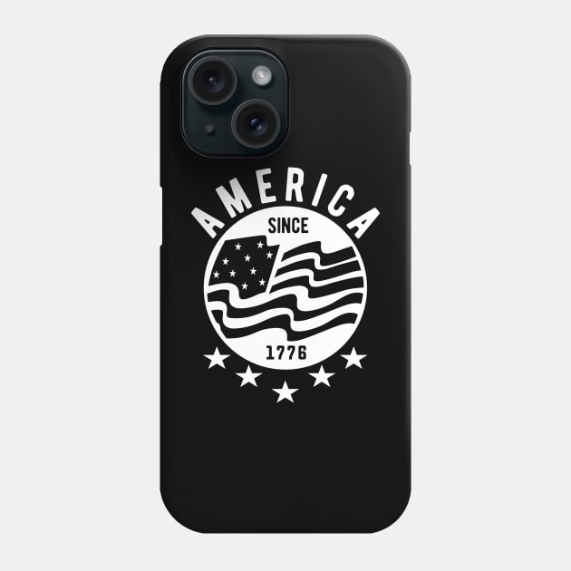 AMERICA 76 Phone Case by beanbeardy