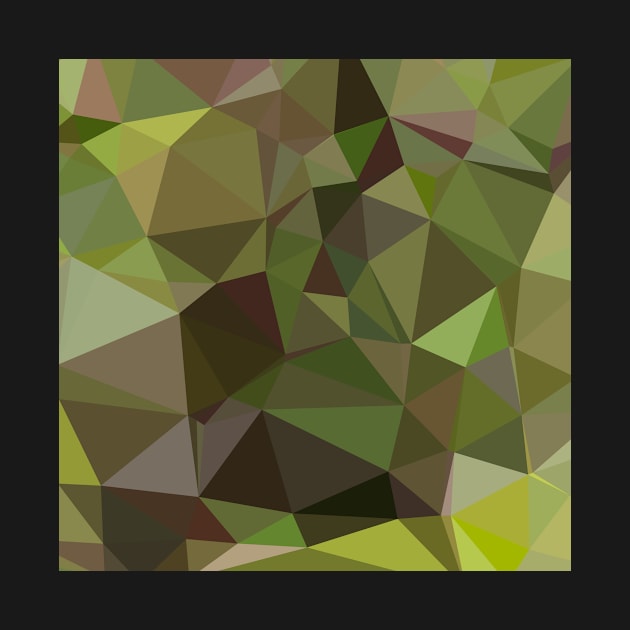 Pistachio Green Abstract Low Polygon Background by retrovectors