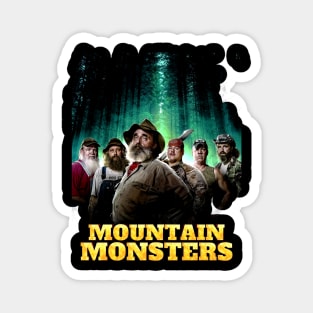 Mountain  Monsters American Cryptozoology Themed Reality Magnet