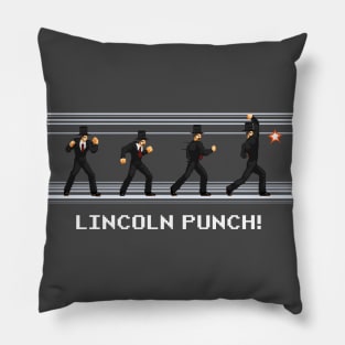 Lincoln Punch! Pillow