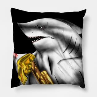 monster shark Pillow