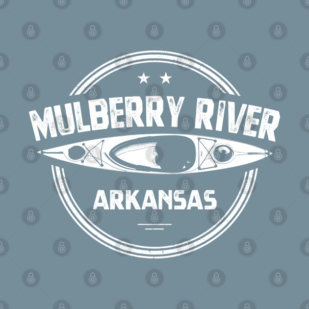 Discover Mulberry River, Arkansas - Mulberry River - T-Shirt