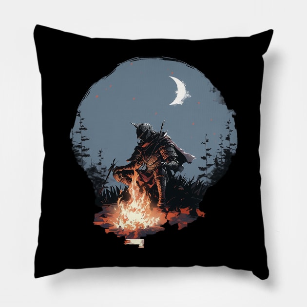 dark souls Pillow by skatermoment