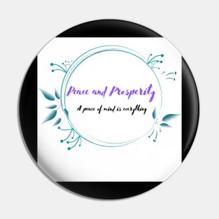 Peace of Mind Pin