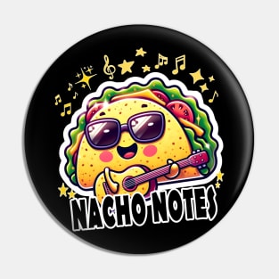 Rockin' Baby Taco Guitarist Pin