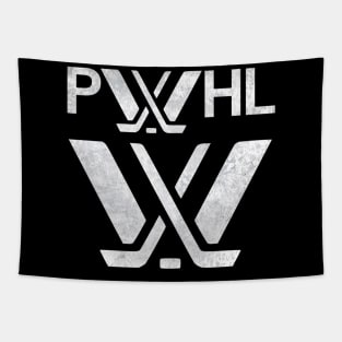 PWHL Distressed white effect Tapestry