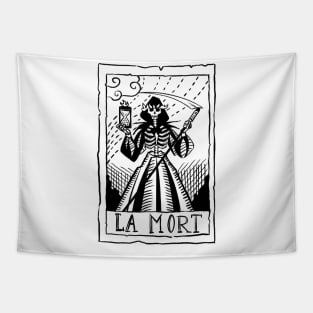 Death Tarot Card Tapestry