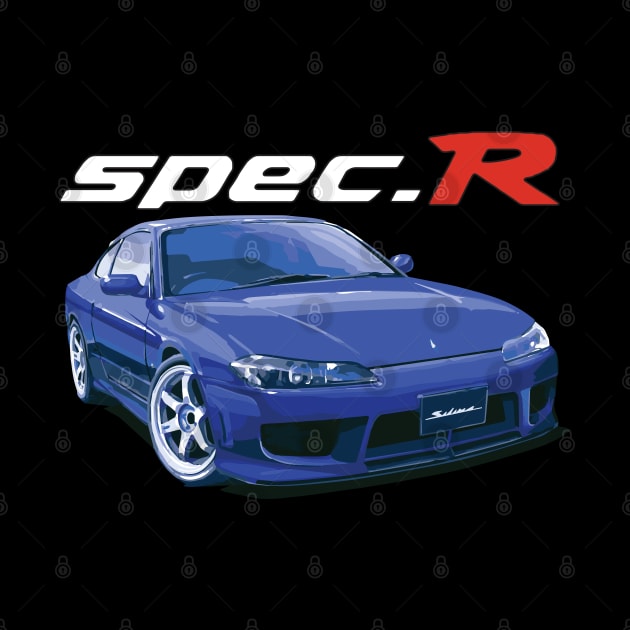 s15 spec r aero tv3 brilliant blue te37 by cowtown_cowboy