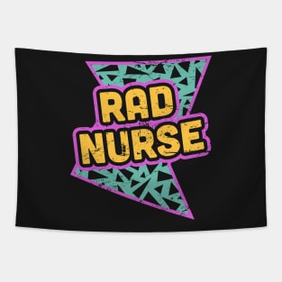 Rad Nurse – Retro 90s Design Tapestry