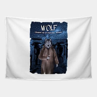 Wolf design Tapestry