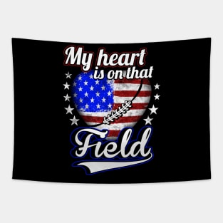 My heart is on that field Tapestry