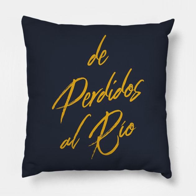 "Nothing To Lose": Spanish Expression (v2) Pillow by bluerockproducts