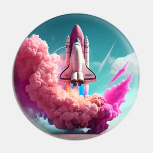 Blast Off - Vertical Pin