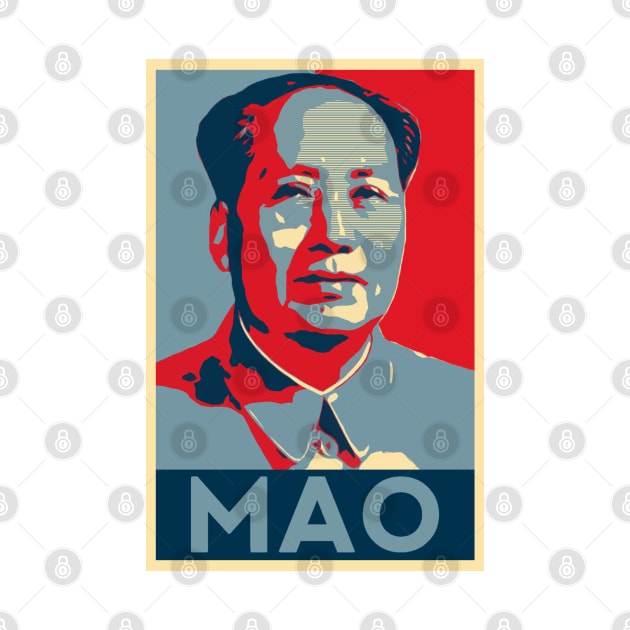 Mao 'Hope' Poster by KulakPosting