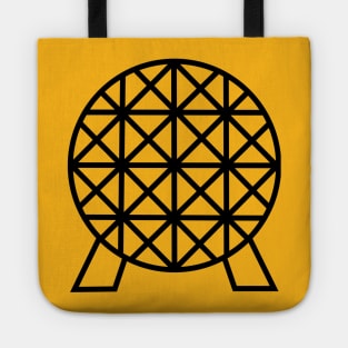 Spaceship Earth - Black Tote