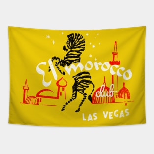 Vintage El Morocco Club Casino Las Vegas Tapestry