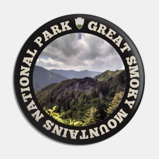 Great Smoky Mountains National Park circle Pin