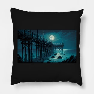 The Night Port Pillow