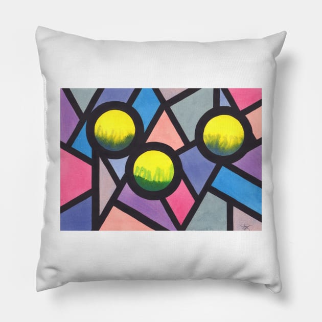 Elemental VIII Pillow by jamesknightsart