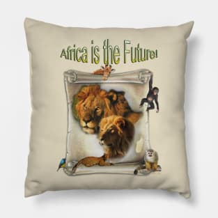 African Animals Pillow